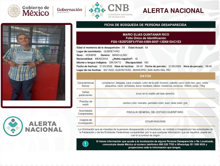 MARIO ELIAS QUINTANAR RICO
