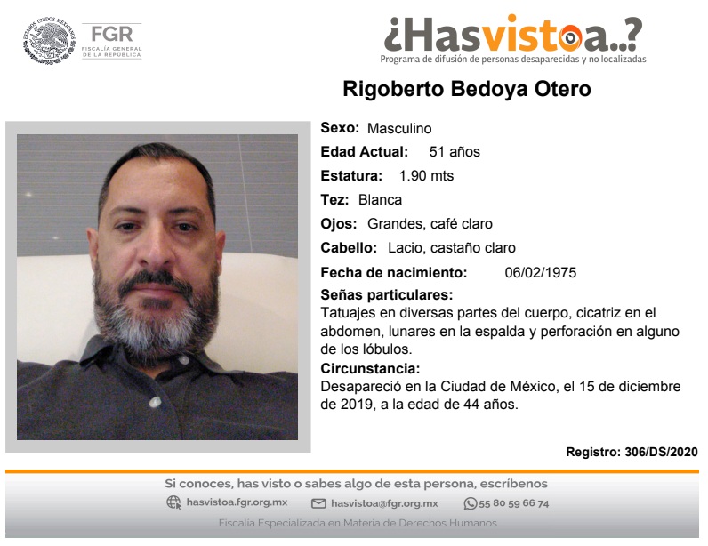 RIGOBERTO BEDOYA OTERO