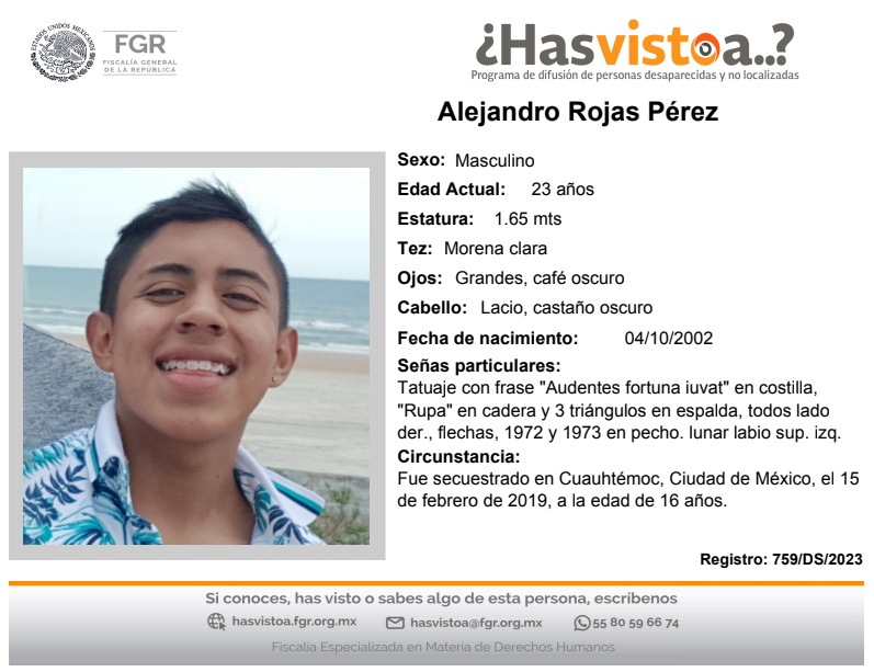 ALEJANDRO ROJAS PÉREZ