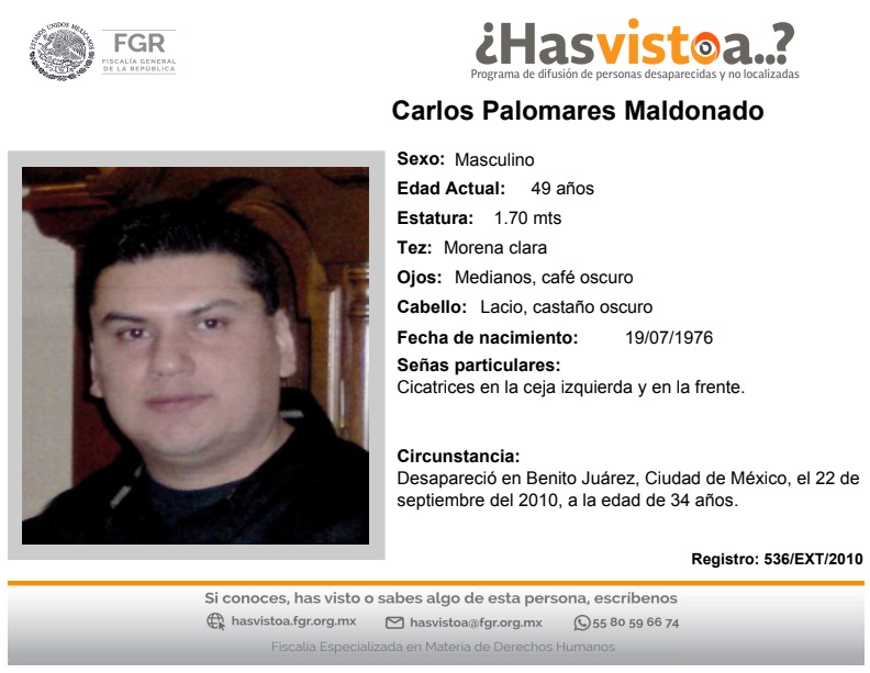CARLOS PALOMARES MALDONADO
