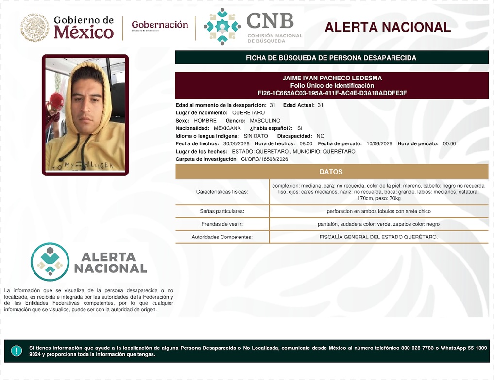 JAIME IVÁN PACHECO LEDESMA