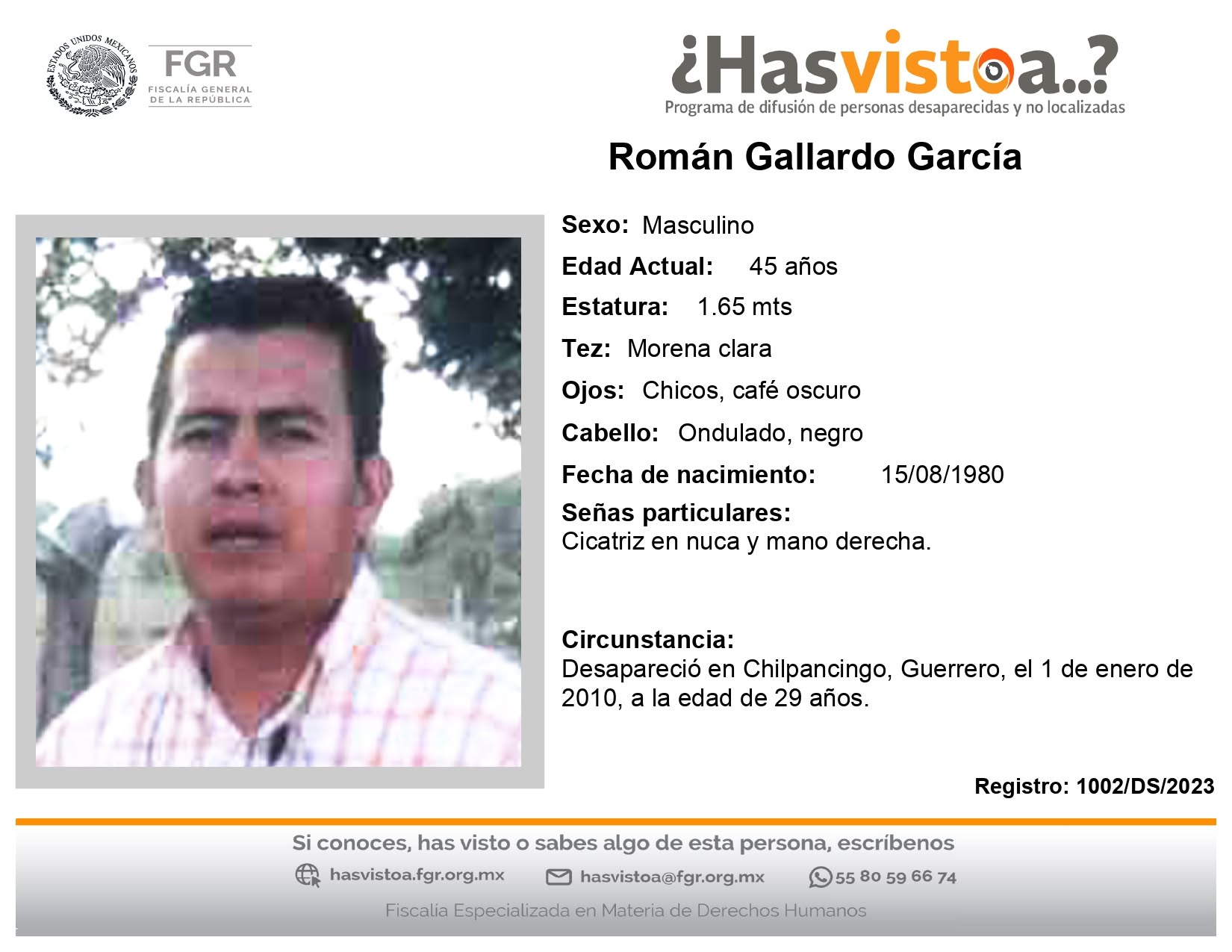 ROMÁN GALLARDO GARCÍA