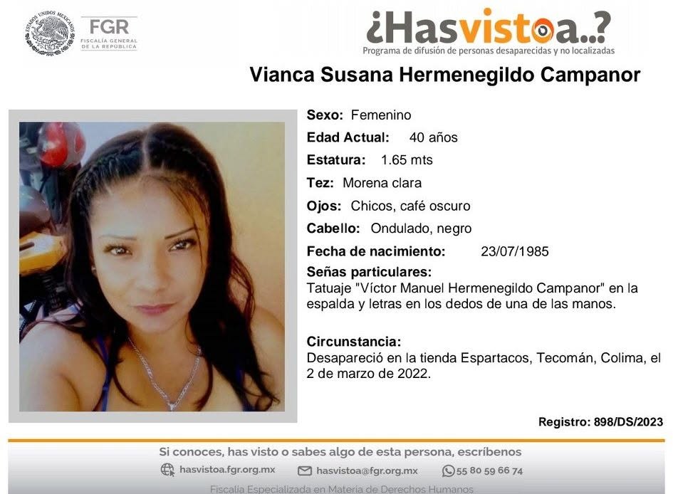 VIANCA SUSANA HERMENEGILDO CAMPANOR