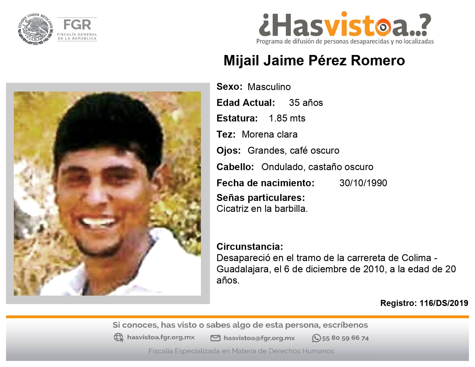 MIJAIL JAIME PÉREZ ROMERO