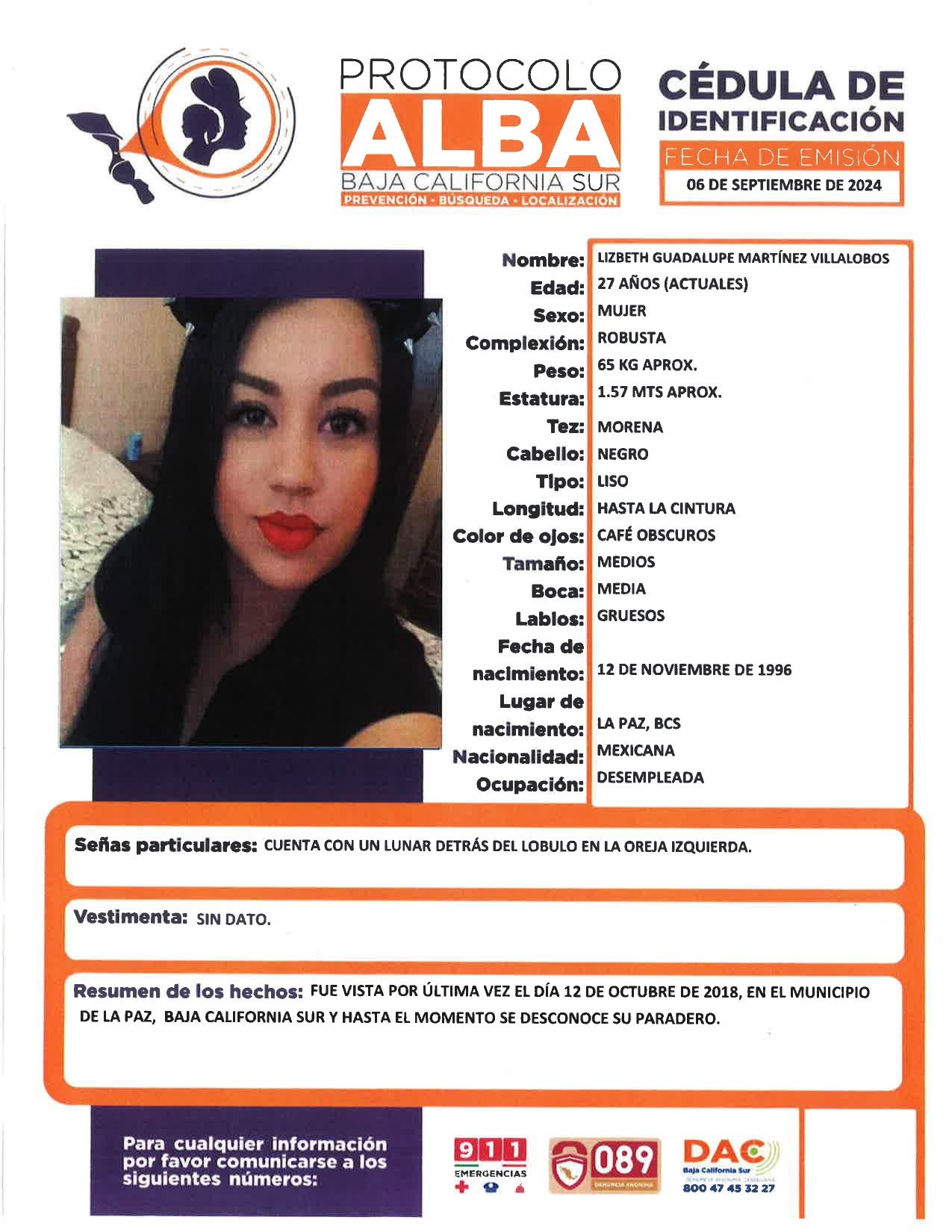 LIZBETH GUADALUPE MARTÍNEZ VILLALOBOS