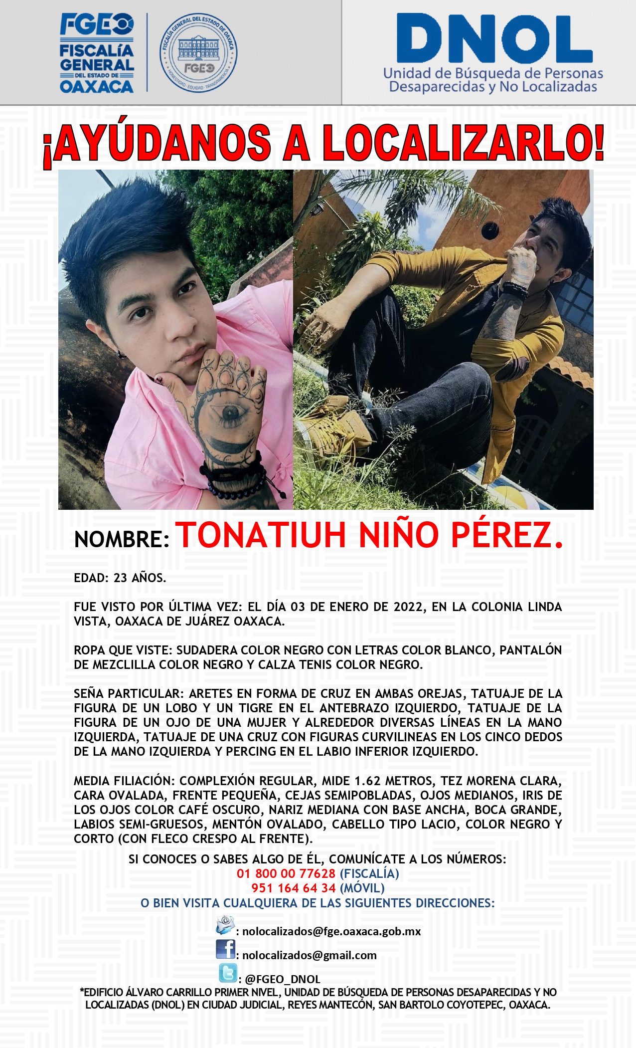 Tonariuh Niño Pérez