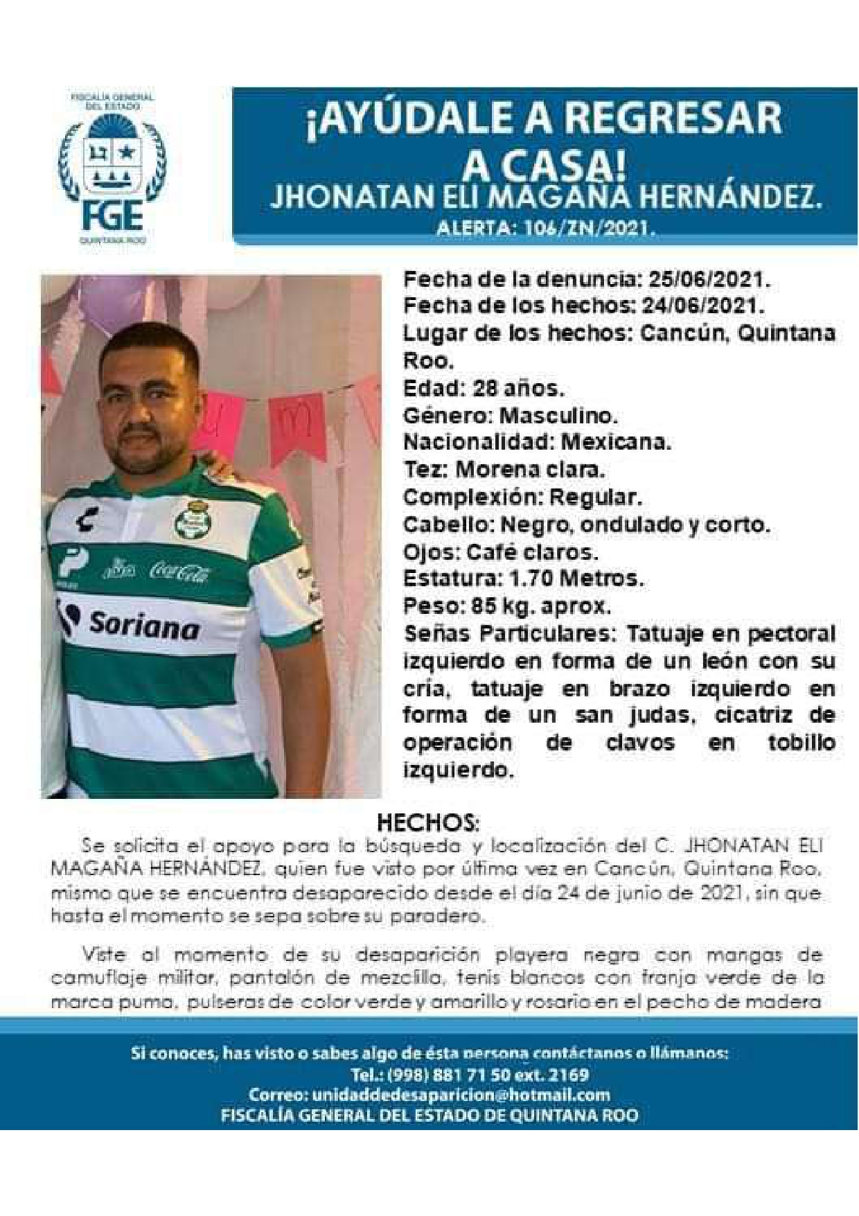 Jhonatan Eli Magaña Hernández