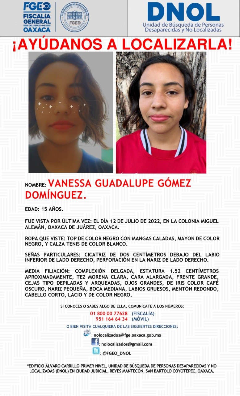 Vanessa Guadalupe Gómez Domínguez