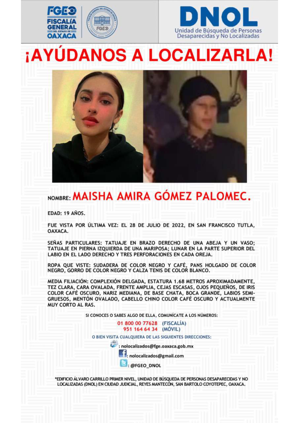 Maisha Amira Gómez Palomec