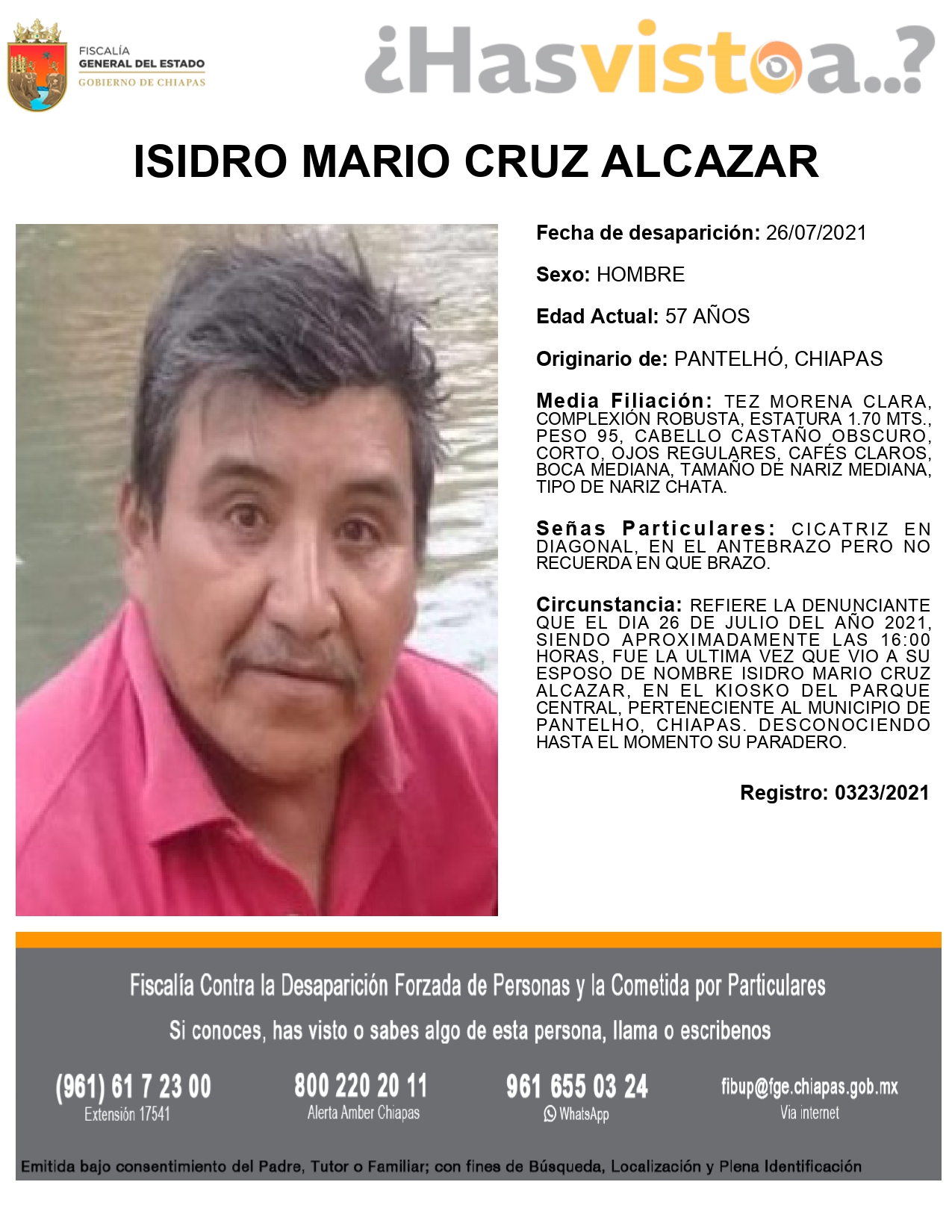 Isidro Mario Cruz Alcazar