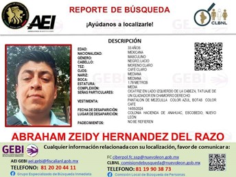 ABRAHAM ZEIDY HERNANDEZ DEL RAZO