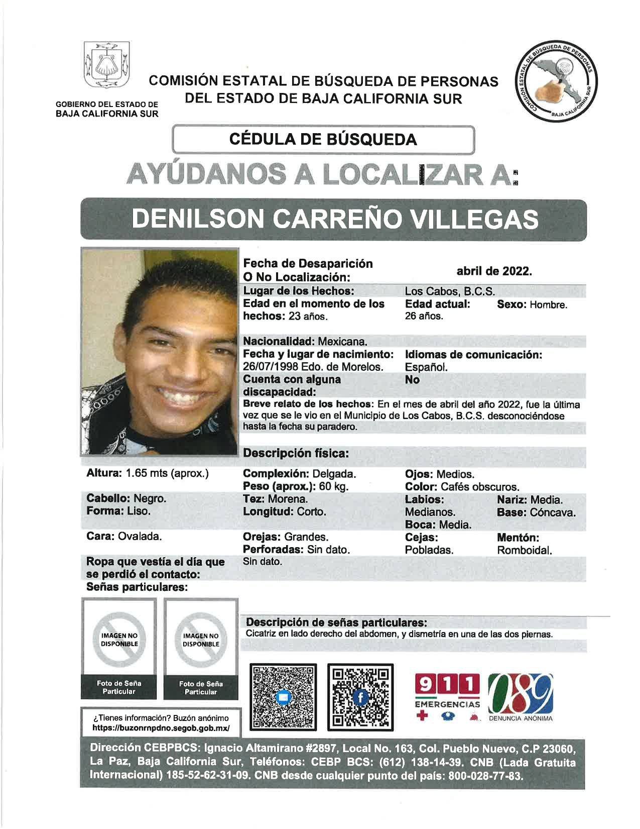 DENILSON CARREÑO VILLEGAS