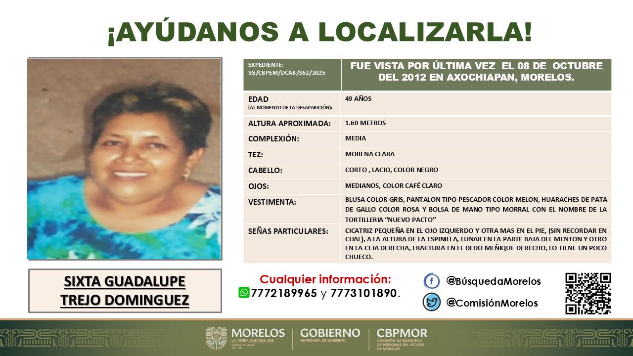 Sixta Guadalupe Trejo Dominguez