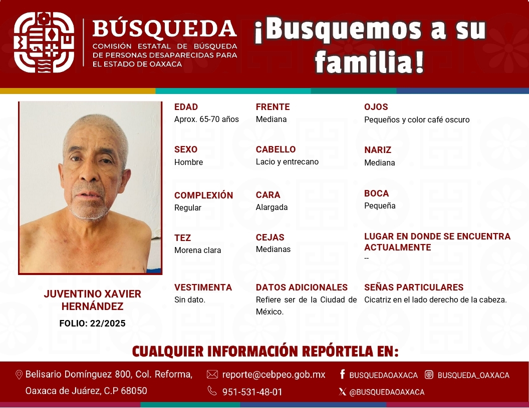 JUVENTINO XAVIER HERNÁNDEZ