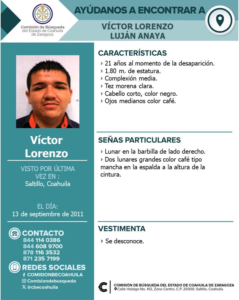 Víctor Lorenzo Luján Anaya 