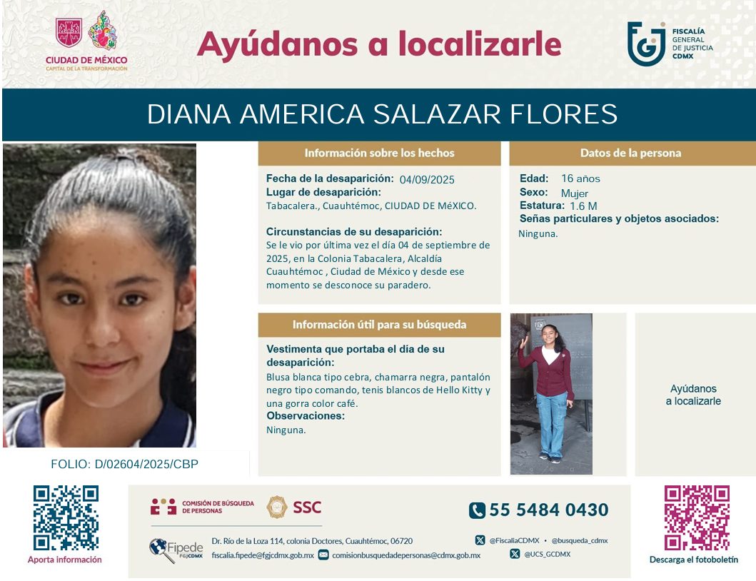 DIANA AMERICA SALAZAR FLORES