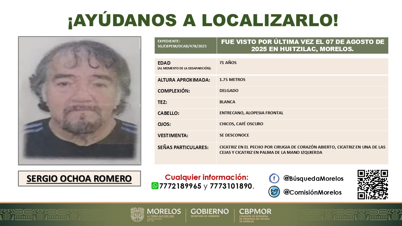SERGIO OCHOA ROMERO