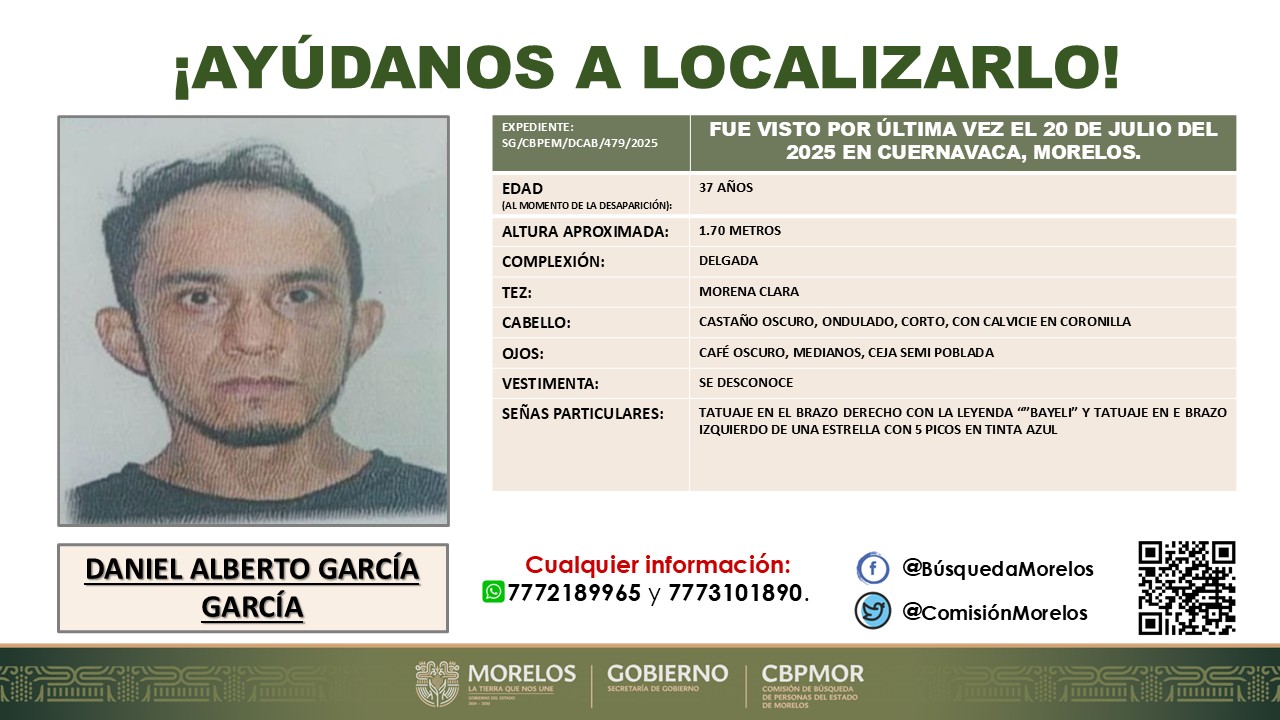 DANIEL ALBERTO GARCÍA GARCÍA