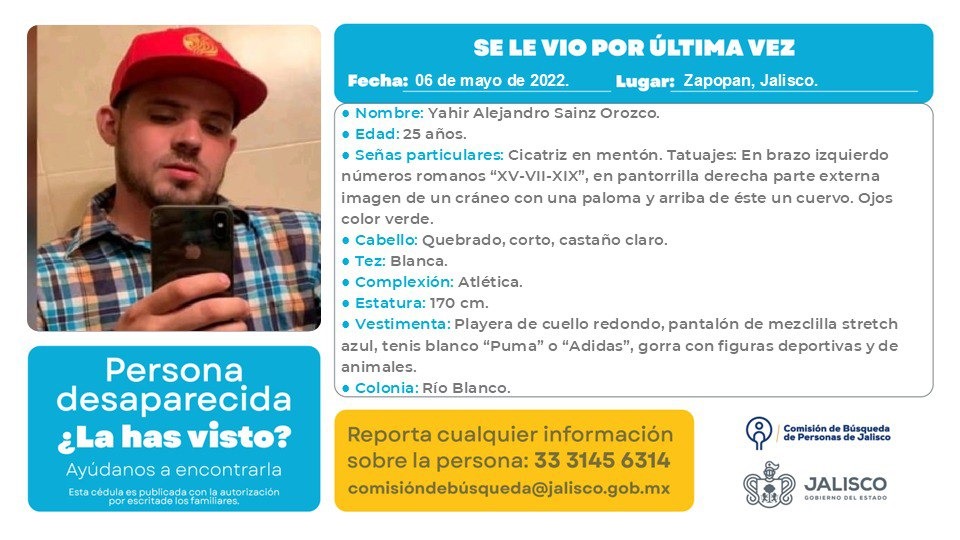 Yahir Alejandro Sainz Orozco