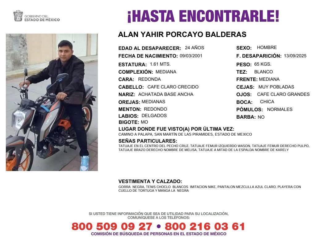 Alan Yahir Porcayo Balderas