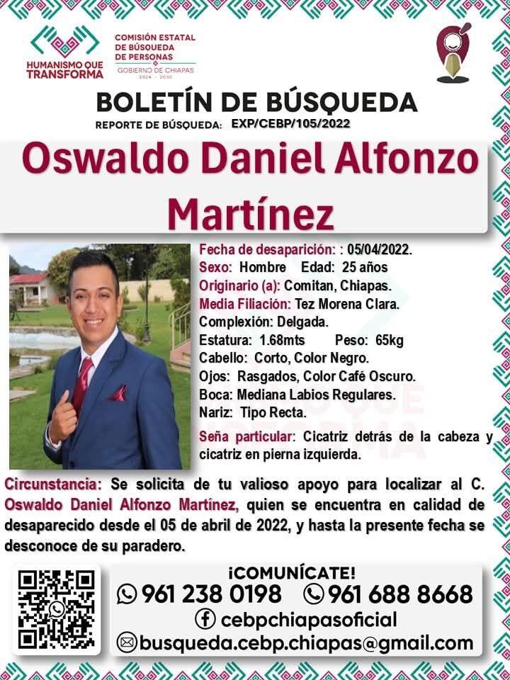 Oswaldo Daniel Alfonzo Martínez