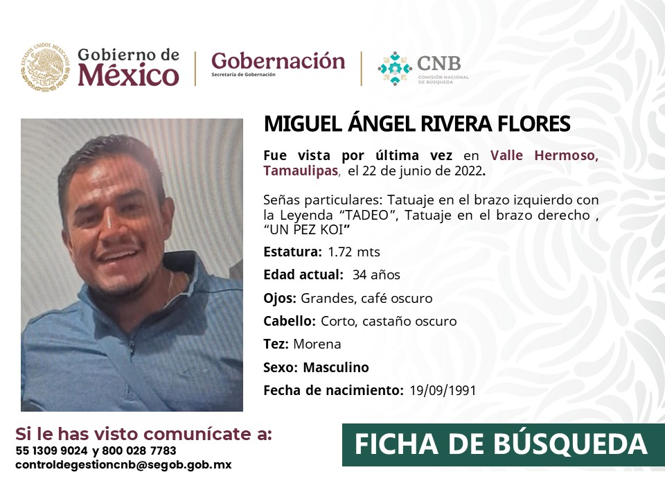 MIGUEL ÁNGEL RIVERA FLORES