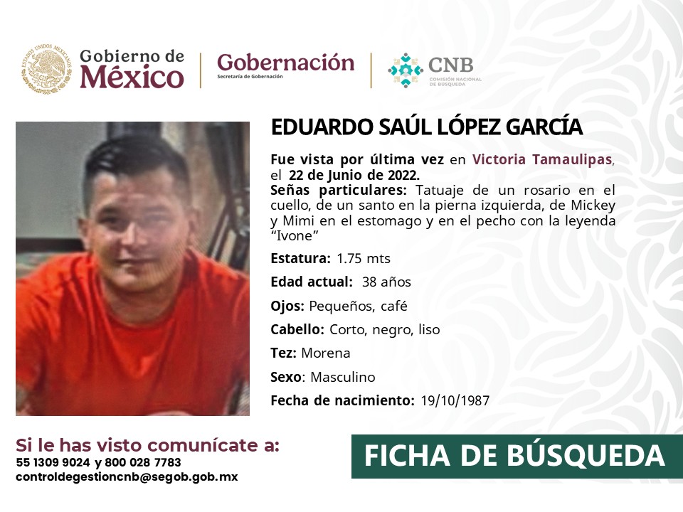 EDUARDO SAÚL LÓPEZ GARCÍA