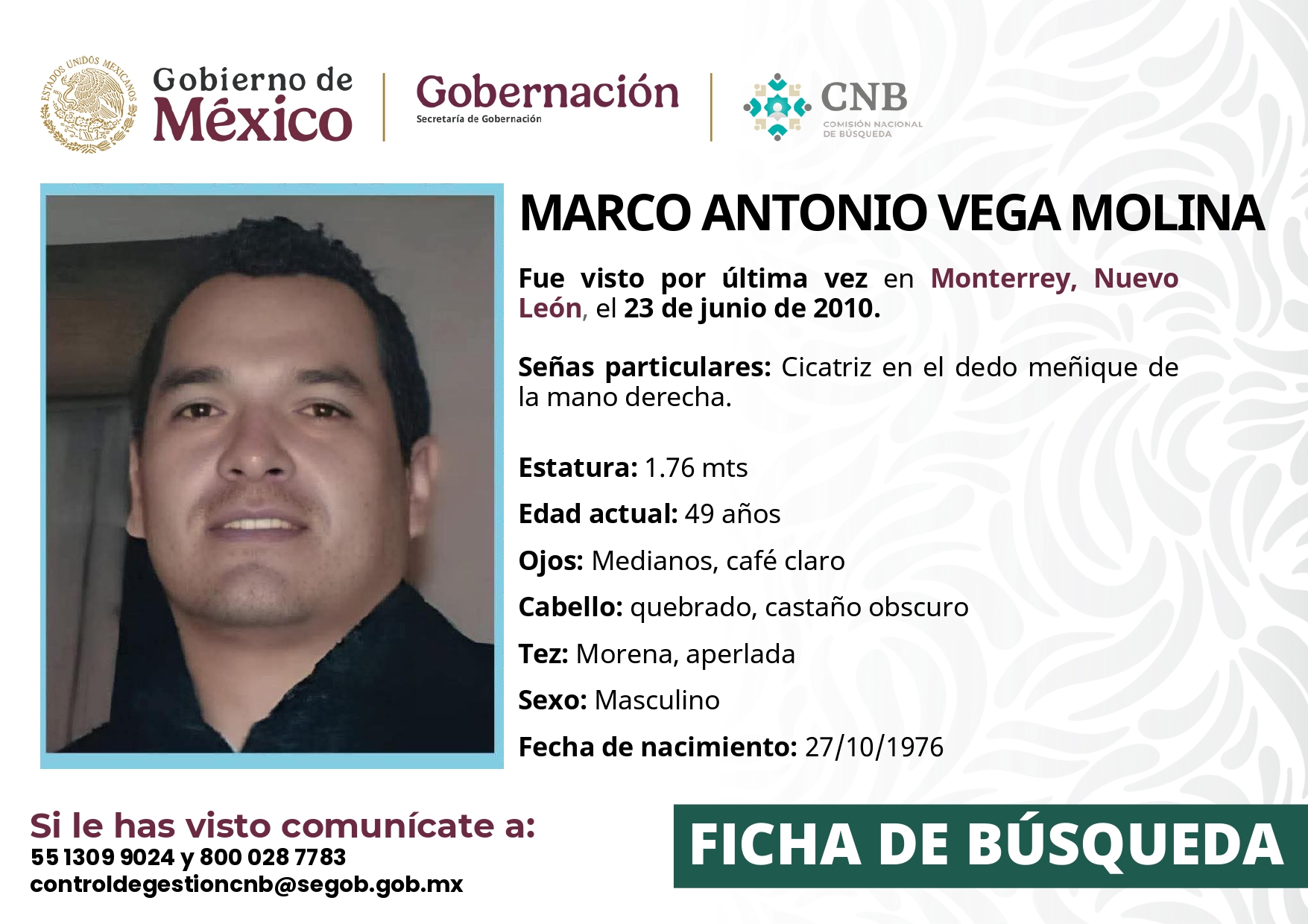 Marco Antonio Vega Molina