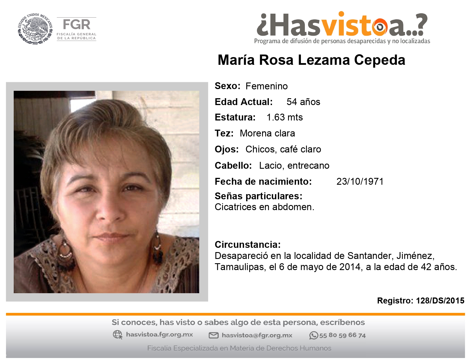 María Rosa Lezama Cepeda