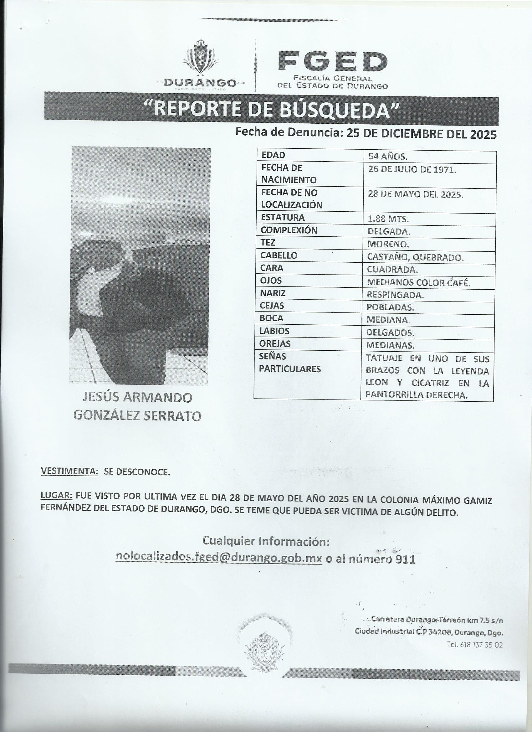 Jesús Armando González Serrato