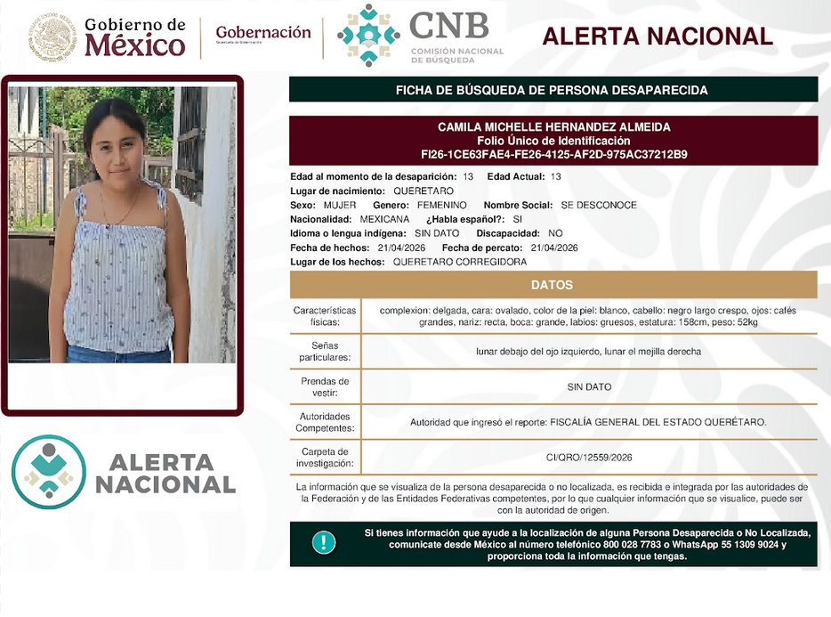 CAMILA MICHELLE HERNANDEZ ALMEIDA