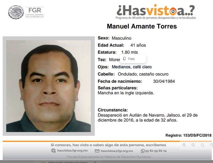 MANUEL AMANTE TORRES