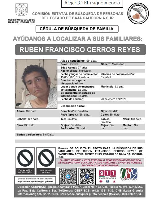 RUBEN FRANCISCO CERROS REYES