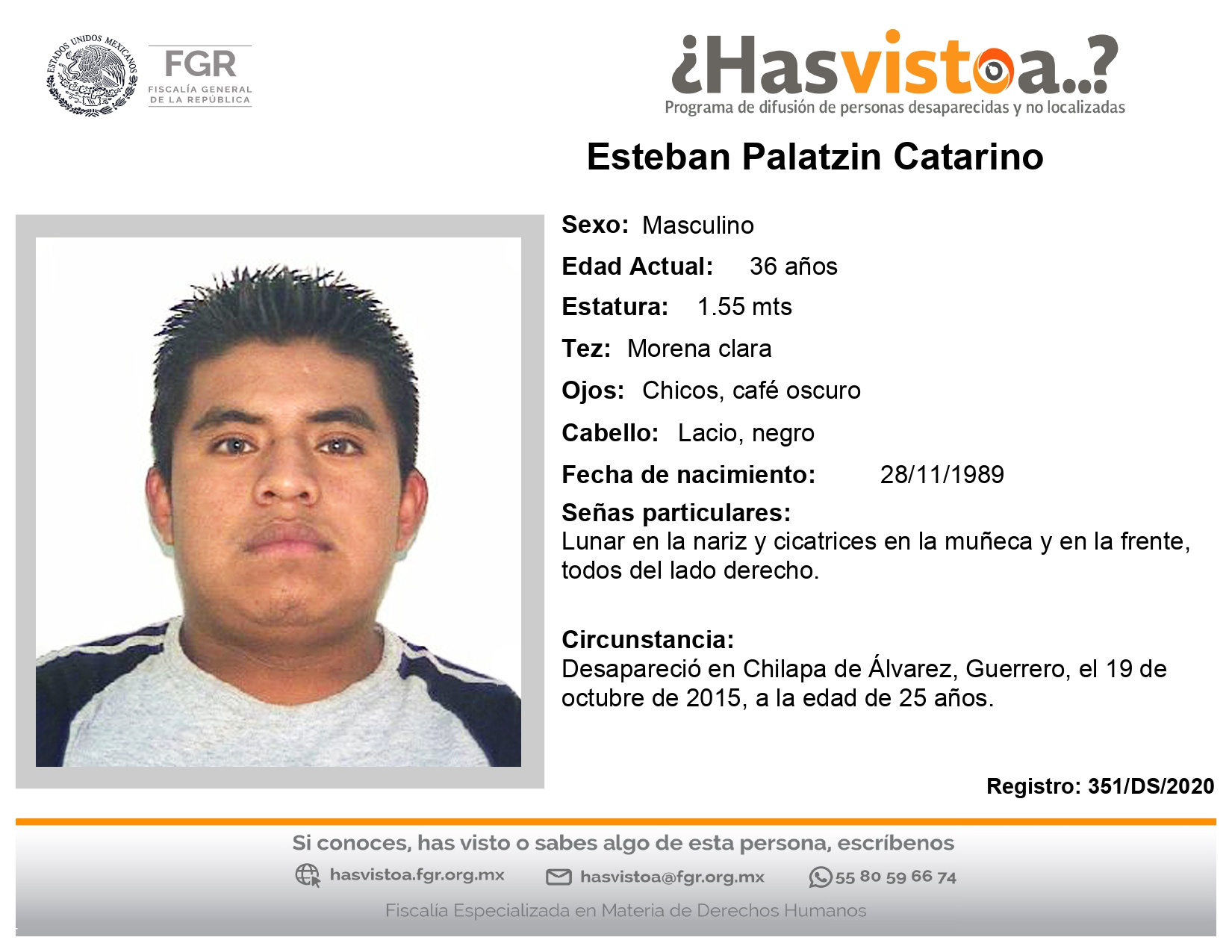 ESTEBAN PALATZIN CATARINO