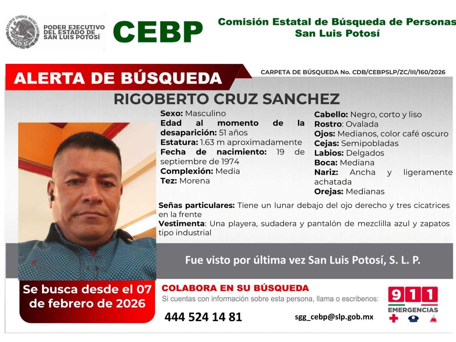 RIGOBERTO CRUZ SANCHEZ
